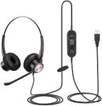 USB PC Headset with Noise Canceling