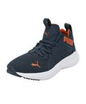 Puma Unisex-Kid Softride Enzo NXT Junior Dark Night-Rickie Orange Sneaker - 3UK (19556920)