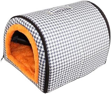 Cat Cave Bed- Cat Tent House with Removable Washable Cushion Pillow for Outside, Pet Tunnels for Indoor, Foldable Portable Pet Bed