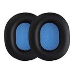 kwmobile Ear Pads Compatible with Sennheiser HD8 / HD8 DJ / HD6 MIX Earpads - 2x Replacement for Headphones - Black