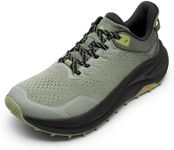 NORTIV 8 Men's Trail Running Shoes Wide Toe Box,Light Green,12
