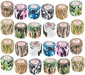 Prairie Horse Supply Vet Wrap Tape Bulk (Assorted Camo Colors) (24 Pack) (2 Inches Wide) Vet Wrap Medical First Aid Tape Self Adhesive Adherent for Ankle Wrist Sprains and Swelling