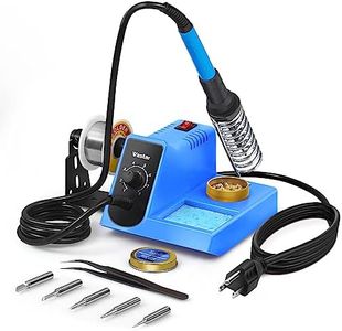 Vastar Soldering Iron, Soldering Iron Station, Anti-Static Soldering Iron Station Kit with On-Off Switch Temperature Adjustable