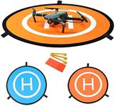 Flycoo 110cm 43inch Drone Landing Pad Foldable Helicopter Landing Parking Apron Collapsible Helipad Dronepad Launch Mat for DJI Mavic Pro / Spark / Phantom / Inspire