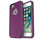 OTTERBOX Commuter Series Case for iPhone SE (2nd Gen - 2020) & iPhone 8/7 (NOT Plus) - Retail Packaging - Plum Way (Plum Haze/Night Purple)