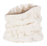 HEAT HOLDERS - Women's Thermal Winter Neck Warmer - 3.5 tog - One size (Cream)