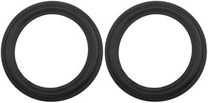 EMSea 2Pcs 8" Horn Edge Rubber Surround Speaker Repair Parts Compatible with JBL Compatible with HiVi Speaker Foam Edge Audio Speaker Rubber Edge Repair Kit