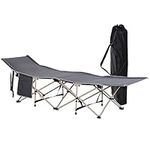 Outsunny Folding Camping Cot for Ad