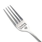 Forking Love You Funny Engraved Forks, Stainless Steel Engraved Fork, Personalized Letter Dinner Fork-I Forking Love You, Unique Carving Fork Best Gifts for Christmas Valentine's Day A3ANCZ (1)