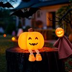 YISSVIC Night Light Kids Pumpkin Night Light Baby Silicone Night Light Rechargeable Halloween Decorations Gifts