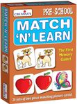 Creative's Match 'N' Learn | The First Memory Game | Pre-School Learning Cards for Kids | Educational Cards Game | Matching & Memory Skills | Ages 3 & Up