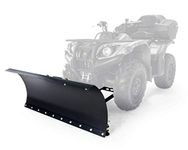 Black Boar Camco ATV Snow Plow Kit | Features a 48-inch Adjustable Straight Blade and Adjustable Tension Safety Trip Springs (66016)