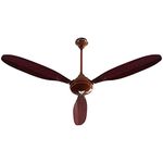 Superfan Super X1 Treeze 5 Star Rated Ceiling Fan with Remote Control and BLDC Motor (Mahogany Brown, 1200 mm)