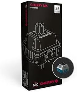 CHERRY MX Northern Light Switch Kit | Silent and Super-Smooth | 36 switches | Mechanical Key switches for Custom Keyboard Builds