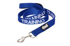 TRAINING (Dog In Training/Do Not Disturb) Blue Colour Coded 60cm 1.2m 1.8m Luxury Neoprene Padded Handle Dog Leads PREVENTS Accidents By Warning Others Of Your Dog In Advance (1.2m)