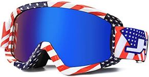 AVV Motorcycle Goggles for Men Women - Windproof ATV Dirt Bike Goggle, Anti UV Off-road Glasses For Riding MTB Motocross