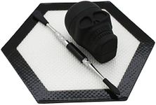 Vitakiwi Silicone Wax Carving Kit with 15ml Skull Black Silicone Container and Carving Tool