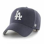 47 MLB Los Angeles Dodgers MVP Unisex Baseball Cap, White Logo, Colour Navy Blue