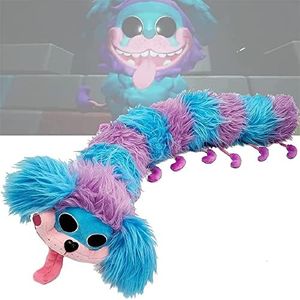 Amycore PJ Pug a Pillar Plush Peluche, 60cm Poppy Chapter capitolo 2 regalo per gli appassionati di gioco, morbido cuscino bruco farcito decompressione giocattolo per bambini e adulti