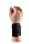 Mcdavid Men's 2 Way Elastic Sleeve Wrist Support-Black, X-Large, L/XL