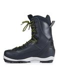 FISCHER BCX Transnordic Waterproof Breathable Leather Upper Nordic Ski Boots, Black, 39