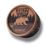 Grizz Soft Beard Balm | 70g | Beard Moisturiser | Beard Wax | Beard Cream | Shea Butter & Bees Wax | Jojoba Oil & Argan Oil | (Clean Cut)