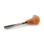 Pfeil Swiss Made 8mm V-Parting No. 12, Swiss Made, Square Tang, Durable Octagonal Shape Hardwood Handle, Special Alloy Chromium-Vanadium Steel, Hand-Sharpened