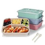 xhongz 4 Compartment Meal Prep Lunc