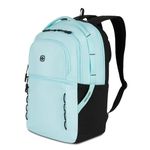 SwissGear 1012 Laptop Backpack, Light Teal, 18.5”x13”x6.5”, Swissgear 1012 Laptop Backpack