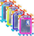BAZIC Products Magnetic Locker Mirror 7" x 5.5", Sticks to Metal Surface, Back to School Essentials, for School Locker Bathroom Refrigerator Cabinet, 24-Pack