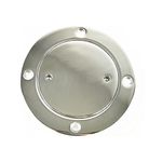 MARINE CITY 4 Inches Round 316 Stainless Steel Inspection Deck Plate for Boat