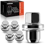 A-Premium M14-1.50 Wheel Lug Nuts Compatible with Land Rover Range Rover Sport Discovery LR3 LR4 Front and Rear 5-PC Set