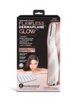 Finishing Touch Flawless Dermaplane Glo Lighted Facial Exfoliator, White