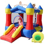 AirMyFun Toddler Bounce House with Blower for Kids 3-8, Inflatable Bouncy Jumping Castle with Slide, Indoor/Outdoor Jump Bouncer House, 82011A