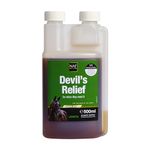 NAF Devil’s Relief 500ml – Natural Joint & Mobility Support for Horses – With Devil’s Claw, Herbal Extracts & MSM – Support for Stiffness & Aches – Ideal for Older or Active Horses