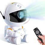 KOSU Astronaut Projector, Star Galaxy Light for Kids' Bedroom, Nebula Lamp with Remote - Timer, 360° Adjustable Spaceman Galaxy Projector, Night Light, Room Decor, Party Gift