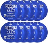 SpaLife Vitamin Sea Purifying Dead Sea Mineral Facial Mask 10 count