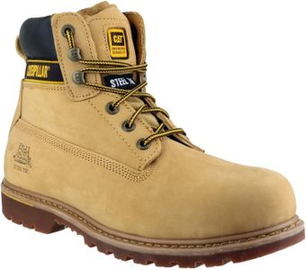 Cat Holton Men’s Ankle Boots, Honey Leather – Size 10 UK