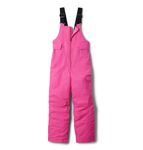 Columbia Youth Unisex Snowslope III Bib, Pink Ice, Small