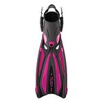 TUSA SF-22 Solla Open Heel Scuba Diving Fins, Small, Rose Pink