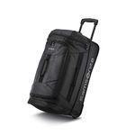 Samsonite Andante 2 22" Wheeled Duffle, All Black, Checked – Medium (Model:117224-5455)