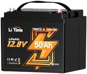 LiTime 12V 50Ah TM Bluetooth LiFePO
