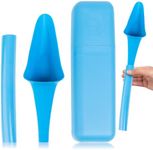 SHEWEE Flexi + Case – The Original Female Urinal – Made in the UK – Reusable & Portable Urination Device. Festival, Camping, Car, Hiking Essentials for Women. Stand to Pee Funnel – Blue