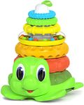 Move2Play, Turtle Ring Stacking Toy, Gift for 1 Year Old Girls & Boys, Baby Toys, 6 to 12 Months, Ages 0-6+, 9, 10, 18+ Months