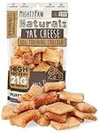 Mighty Paw Yak Cheese Crackers Dog Training Treats - 100% Natural Ingredients - Milk Lime Juice and Salt - Training Treat with A Crunch - Packed with Protein - No Artificial Preservatives - No Odor