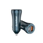 Stuffcool Ultimus 47W Dual Port Car Charger with 25W PPS PD Type C Port and 22.5W QC3.0 Type A Port Perfect for iPhones, Flagship Samsung S21 Series, Z3 Fold/Flip