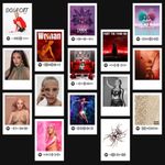 Funk You Store Doja Cat Poster | Doja Cat Songs Mini Poster Kit (Set of 15) | Doja Cat's Woman, Kiss Me More Songs Polaroids (8 x 6 cm) Posters for Phone Accessories, Bedroom, Office, room decoration