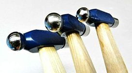 Ball Peen Hammer Set 3 Ball Pein Hammers 1oz 2oz 4oz Hobby Craft Jewelry Making Hammer by JTS