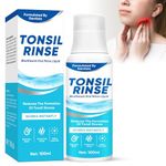 Tonsil Stone Remover, Tonsil Stone Mouthwash - Gentle & Alcohol-Free Tonsil Stone Removal Mouthwash Oral Rinse Liquid for Soothe Tonsils Relief Bad Breath & Dry Mouth