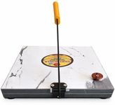 Shri vijaya Wooden Chapati Press Machine Roti Puri Maker for Easy Flatbreads Heavy Duty Wood Press with Strong Handle Manual Roti Khakra Papad Maker Durable Kitchen Tool for Home Use
